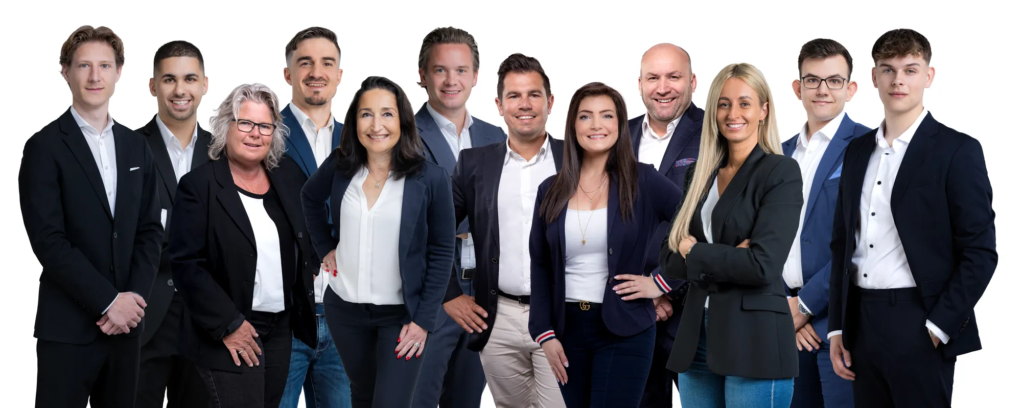 Gruppenfoto des Immocare-Teams Freiburg / Direktion Süd